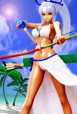 Suntan Girl 3D Thumbnail